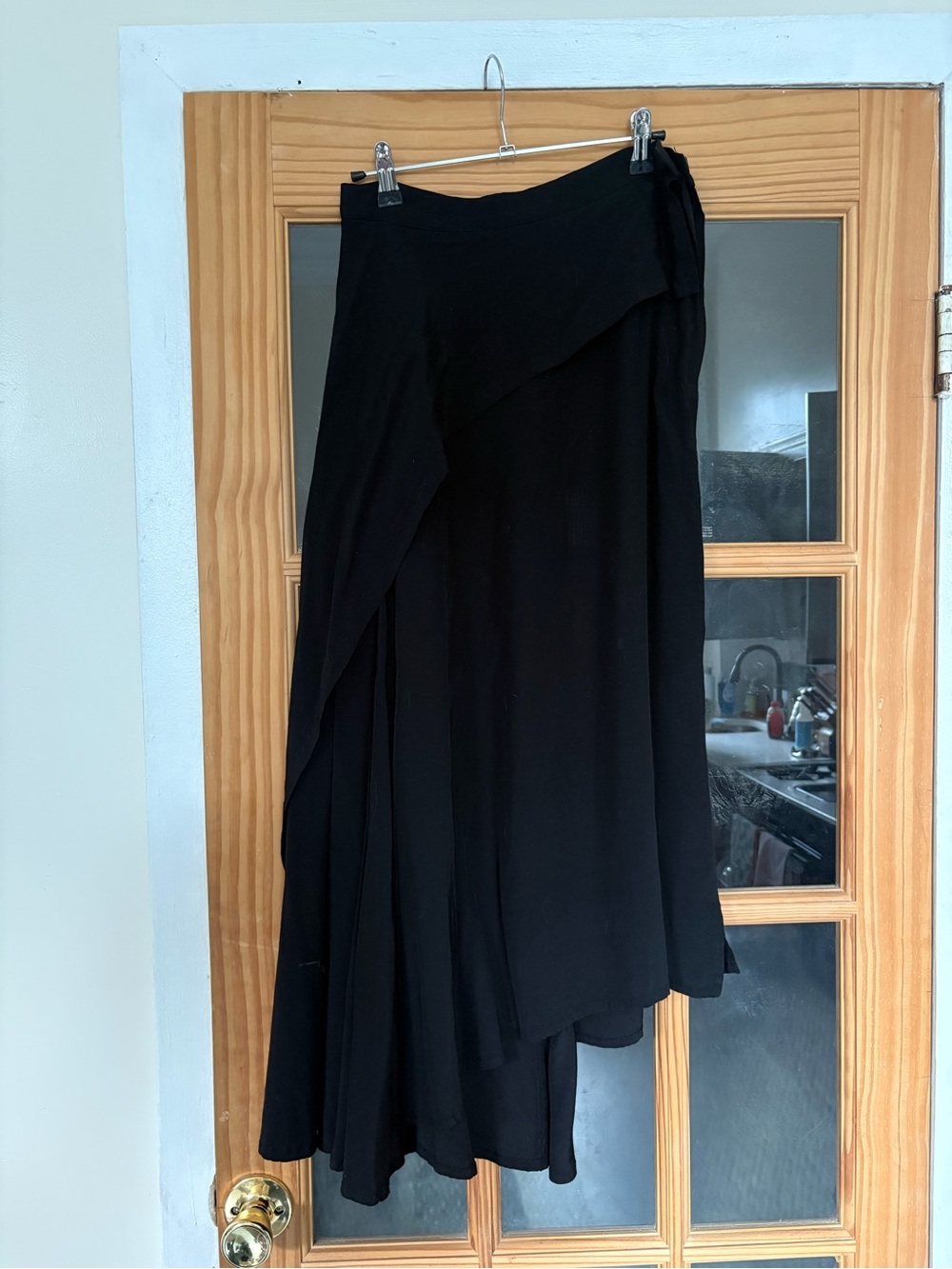 Yohji Yamamoto layered silk skirt vintage